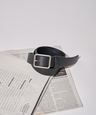 AMERICAN HOLIC スクエアバックルベルト Black