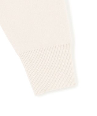 ICB L 【洗える】コットンシェニール コクーンスリーブニット トープ系