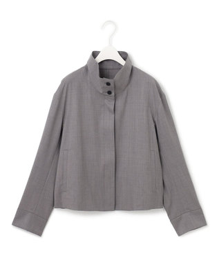 ICB 【洗える】 TWブロード ブルゾン ライトグレー系