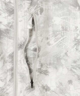 JOSEPH ABBOUD MOUNTAIN 【ストレッチ/軽量/ECO撥水/ポケッタブル】エンボスストレッチ パーカー ライトグレー系5