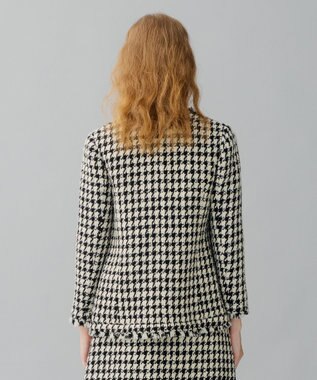 TOCCA PUZZLE ノーカラージャケット オフ×ブラック系3