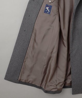 GOTAIRIKU 【MTRピュアカシミヤ】シングルブレストチェスターフィールドコート グレー系