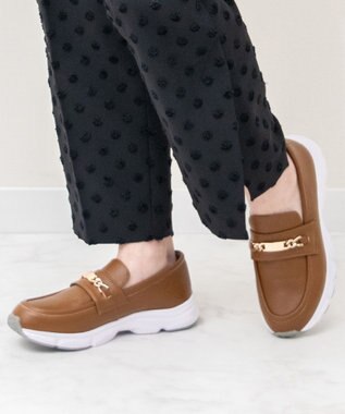 Bridget Birkin 【PARADIS COULEUR】メタルチェーンローファースニーカー