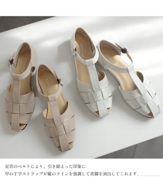 Pointer 日本製 本革グルカサンダル トープ