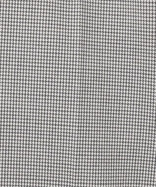 J.PRESS LADIES L 【洗える】シャークスキンハウンドトゥース テーパード パンツ ライトグレーチェック系3