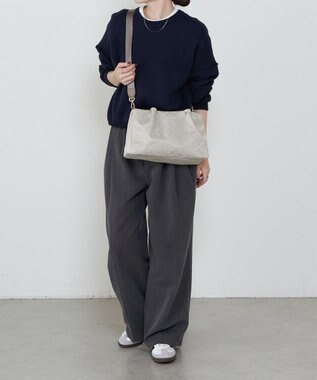 russet ナイロン三層2WAYミニトートバッグ(CE-1580) Ecru