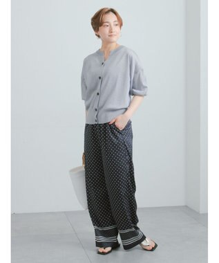 Te chichi ドットパネルイージーパンツ(セットアップ可) ネイビー