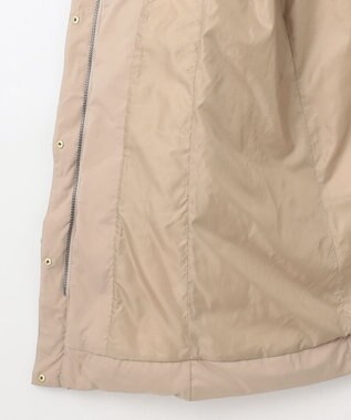 J.PRESS LADIES L ブラッシュドマルチポリ ロング ダウン コート ベージュ系