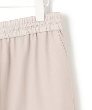 ICB L 【新色追加・UVケア・接触冷感・速乾・防シワ・洗える】 FluidBackSatin  ワイドパンツ トープ系