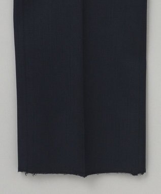 GOTAIRIKU ロングセラー【洗える/折り目加工/シワになりにくい/ウエストアジャスター】ウォッシャブル サマーウール100％パンツ_定番色(1タック)23年モデル ネイビー系