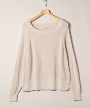 ONWARD Reuse Park 【any FAM】ニット春夏 オフホワイト