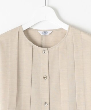 J.PRESS LADIES L 【洗える・接触冷感】ライトタンブラー ワンピース ベージュ系