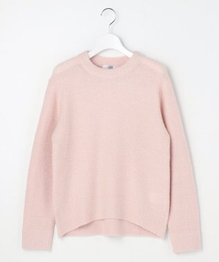 J.PRESS LADIES L SHINE クルーネック ニット ピンク系