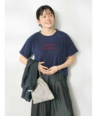 CRAFT STANDARD BOUTIQUE 刺繍ロゴＴシャツ D