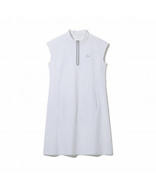 ZERO HALLIBURTON 【吸水速乾・UVケア】 フレンチスリ―ブモックネック鹿の子ワンピース ZHG-W5S4b 82978