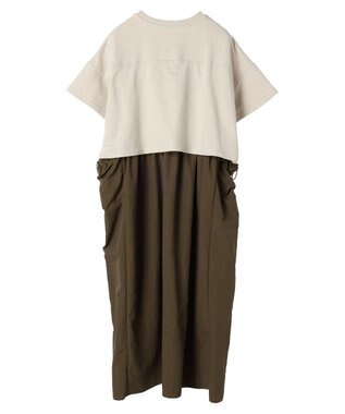 AMERICAN HOLIC ドロストドッキングワンピース Light Gray