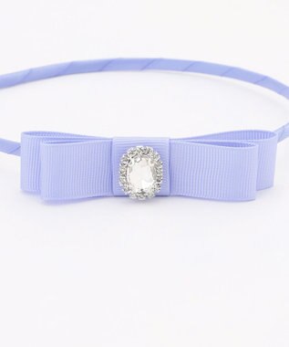 ANY KIDS リボンカチューシャ サックスブルー