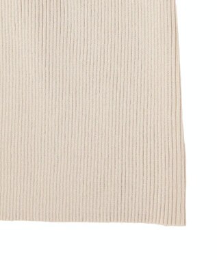 earth music&ecology Ｖネックニットワンピース Beige