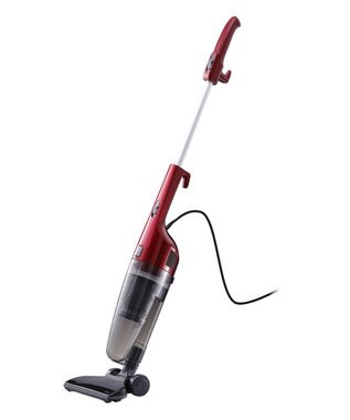 YAMATO テーブル＆キッチン 【TWINBIRD】サイクロンスティック型クリーナー  ルビーレッド  TC-5134R