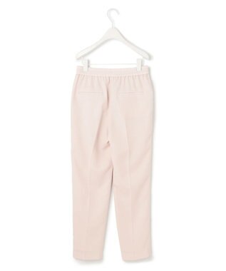 ICB L 【新色追加・洗える】 FluidBackSatin ドロストパンツ ピンクベージュ系
