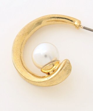 組曲 ドロップフェイクパールピアス ゴールド系