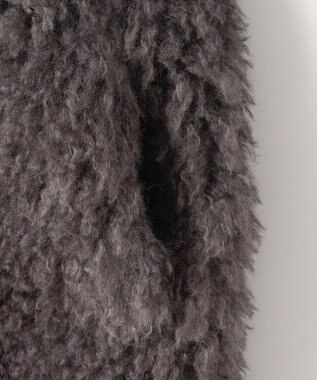 NAVE 【Nave】ニードルボア ミドル ジャケット チャコール系