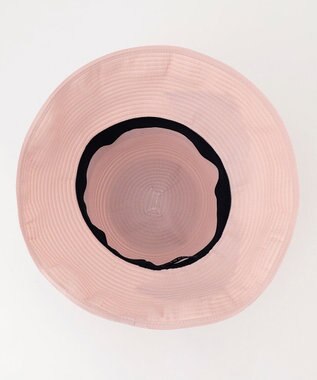 TOCCA 【UV95%以上カット・吸水速乾・抗菌防臭・洗える・サイズ調整可】GROSGRAIN RIBON HAT 帽子 ピンク系