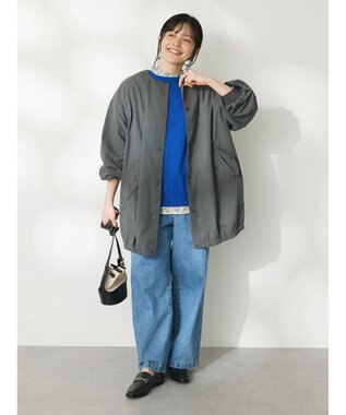 CRAFT STANDARD BOUTIQUE 衿フリルブラウス Flower