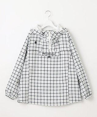 PW CIRCULUS 【WOMEN】プリント ウエスト2WAY アノラック ゴルフウェア レディース ホワイト系5