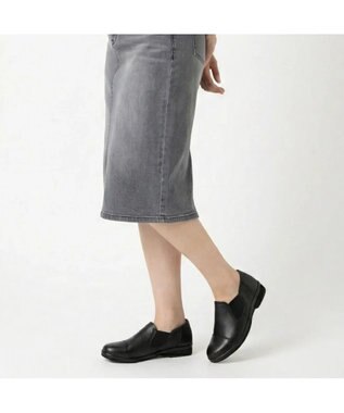 ing <ing>【WEB限定】【サスティナブル】スリッポンシューズ ブラック