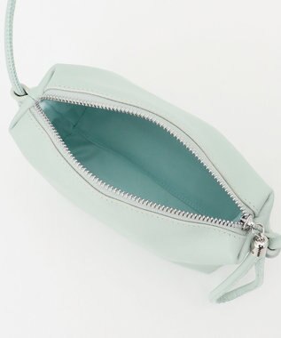 23区 【WEB限定】レザーポシェット ショルダーバッグ ライトグリーン系