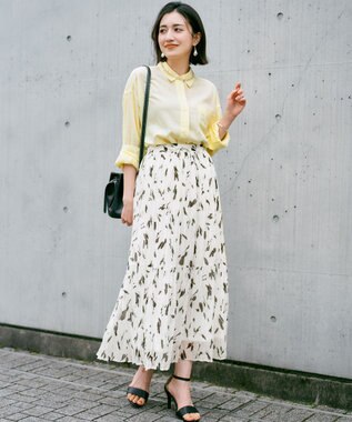 ANY 【Sサイズあり】ヨーロピアンリネンオーバーシャツ イエロー