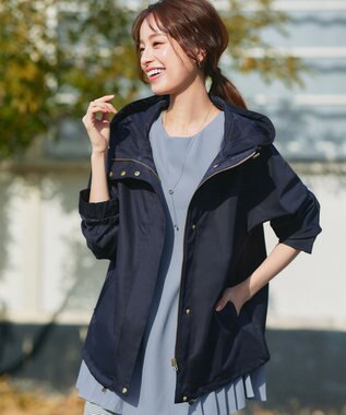 Tiaclasse 【テフロン加工・撥水・花粉ガード】マウンテンパーカー