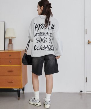 WEGO グラフィックニットBIGプルオーバー 柄11