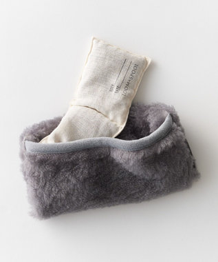 LOOM&SPOOL SRNメリノウールあずきアイピロー グレーGY