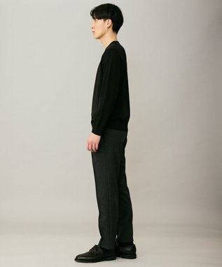 UNFILO MENS コンフォートジャージー スラックス ブラック