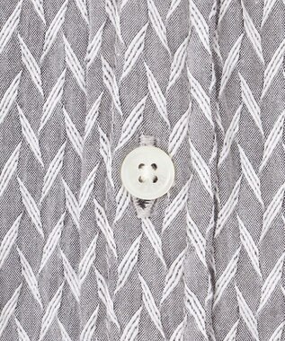 JOSEPH HOMME アロージャガードストレッチ　レギュラーカラーシャツ ライトグレー系