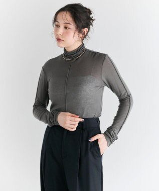 【ストレッチ】【カシミヤ混】カシミヤシルクジャージー