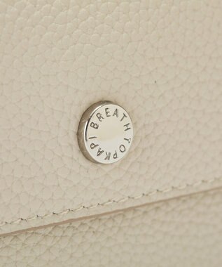 TOPKAPI 【Breath TOPKAPI】ELAN エラン シュリンクレザー 折り財布 /8ポケット/軽量 クリーム