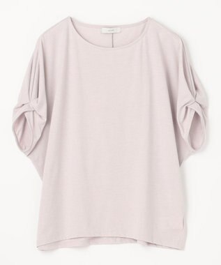 ANY 【接触冷感/UVケア/シワになりにくい】ドルマンスリーブ Tブラウス ライトグレー