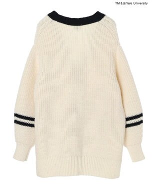 AMERICAN HOLIC ＴＭ＆Ｒ　ＹａｌｅＵｎｉｖｅｒｓｉｔｙニットカーディガン Ivory