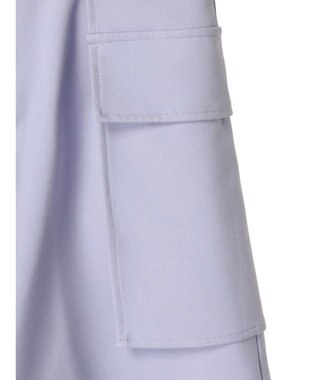 earth music&ecology デザインポケットショートパンツ Purple