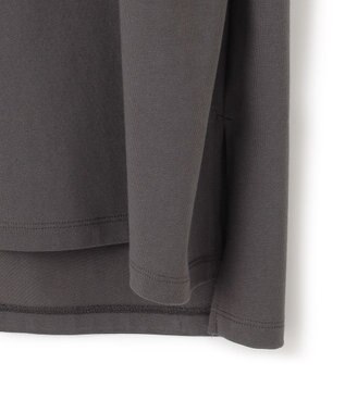23区 【接触冷感/洗える】BON-PRESAGE ロゴ フレンチスリーブ Tシャツ グレー系