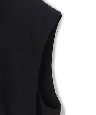 BEIGE， 【洗える】LORRAINE / Vネックドレス Black