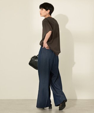 AMERICAN HOLIC ライトオンススーパーワイドデニム Indigo