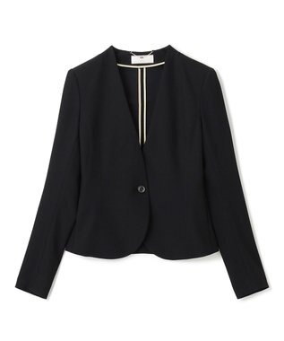 BEIGE， 【S-size】LUIZA / ノーカラージャケット Black