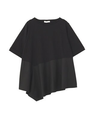 Green Parks 華やぎカットソー（アシメヘム） Off White