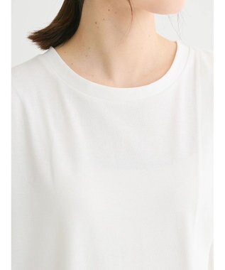 Green Parks 柄シアードッキングワンピース Off White