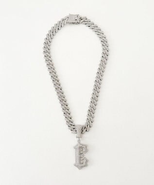 WEGO Mモチーフラインストーンネックレス 柄2