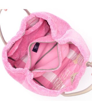 A.D.M.J. 【もこもこ】オスカー/コード刺しゅうキューブトート34cm(Dカン＋) FADAD ROSE